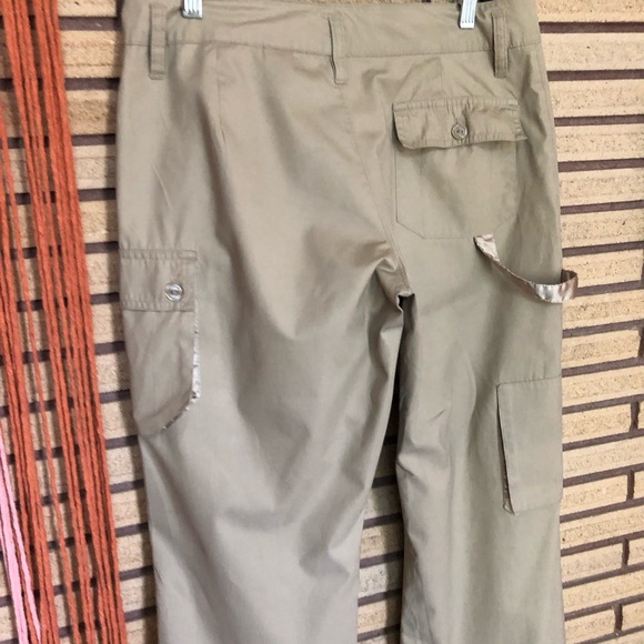 Women's Camel Cargo Pants - Size 9 - Waist 32 - Women's Trousers - Picture 11 of 11